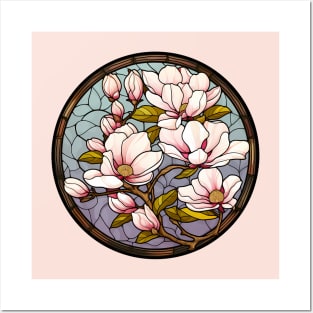 Magnolia Flower Tree Posters and Art